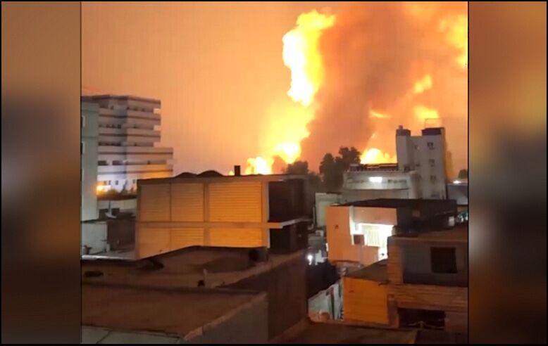 Click to enlarge US strike Bandar Abbas
