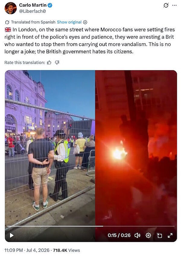 Click to enlarge police do nothing violence britain