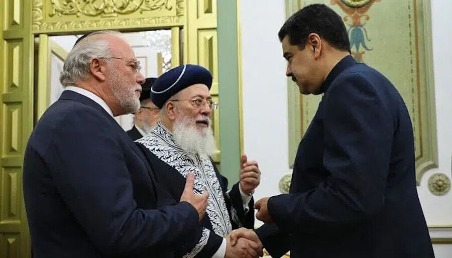 venezuela rabbi Shlomo Moshe Amar, and Chief Rabbi Isaac Cohén Anidjar maduro
