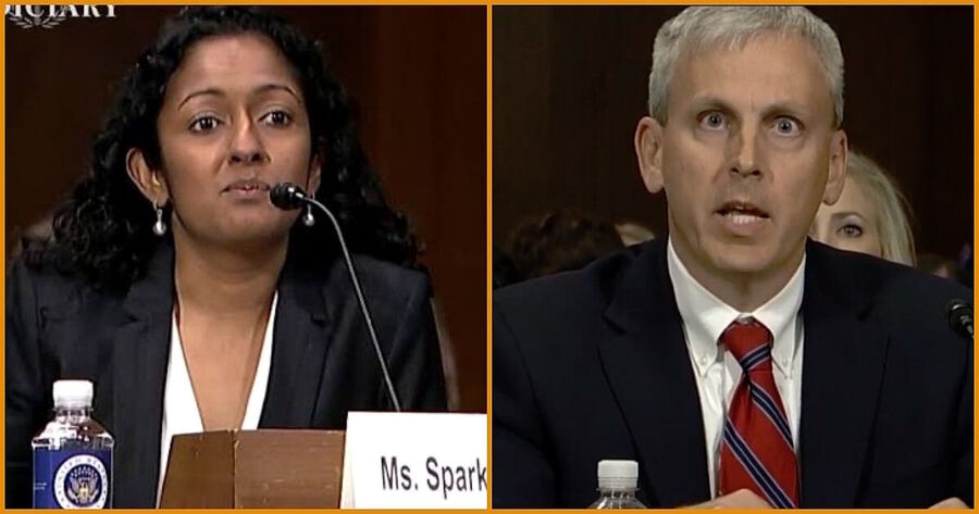 Click to enlarge US District Judge Sparkle Sooknanan (L), U.S. District Judge T. Kent Wetherell II (R) immigration