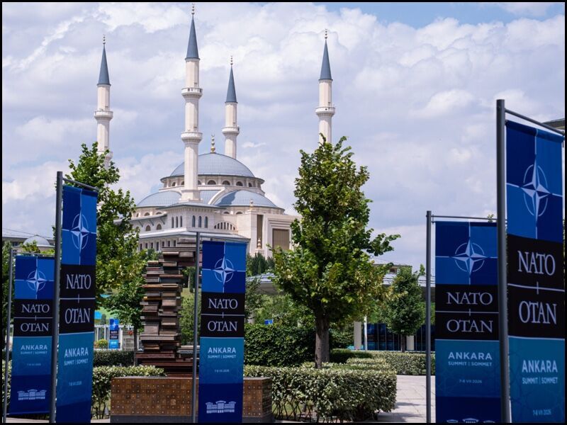 Click to enlarge NATO banners in Turkey