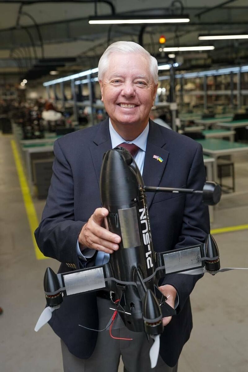 lindsay graham ukraine drone