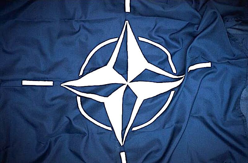 Click to enlarge NATO flag