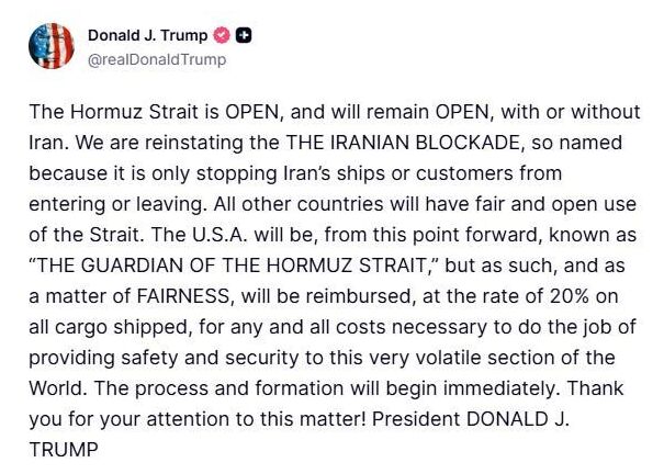 Click to enlarge DJT Post