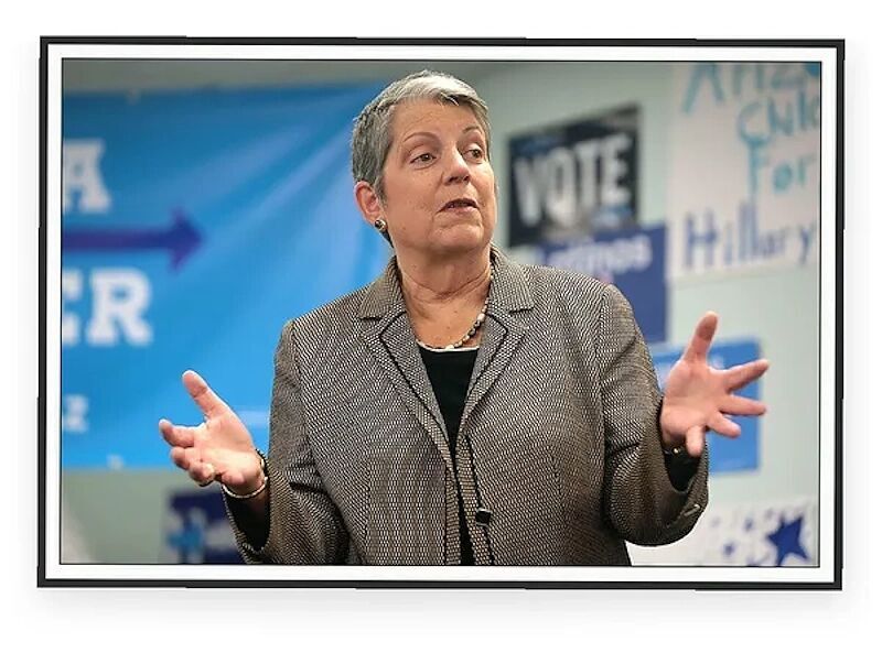 Click to enlarge Janet Napolitano