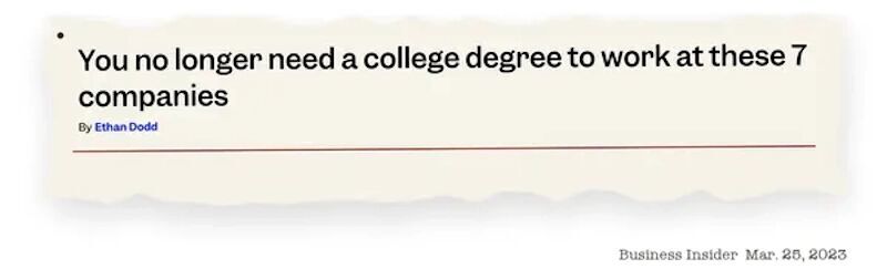 Click to enlarge jobs no college needed