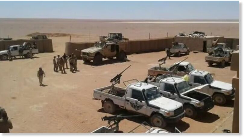 Click to enlarge al-Tanf isis base