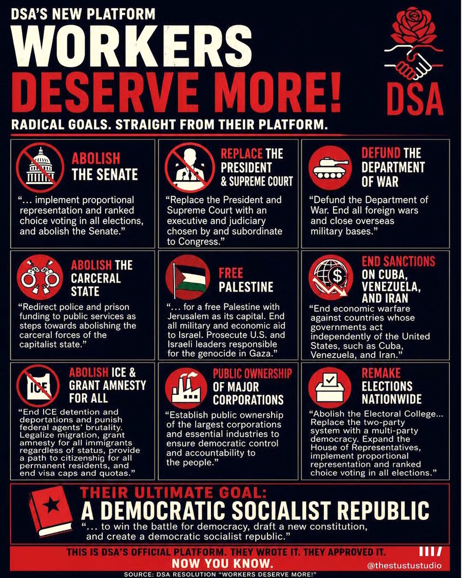 Click to enlarge dsa democratic socialist agenda