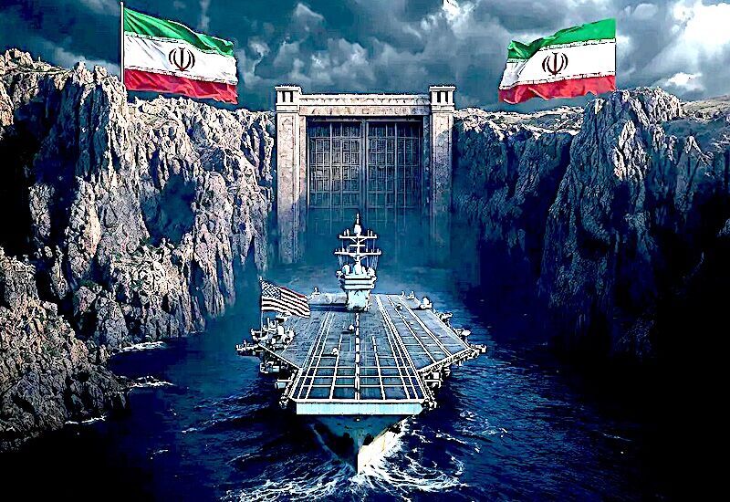 Click to enlarge US Ship Strait of Hromuz