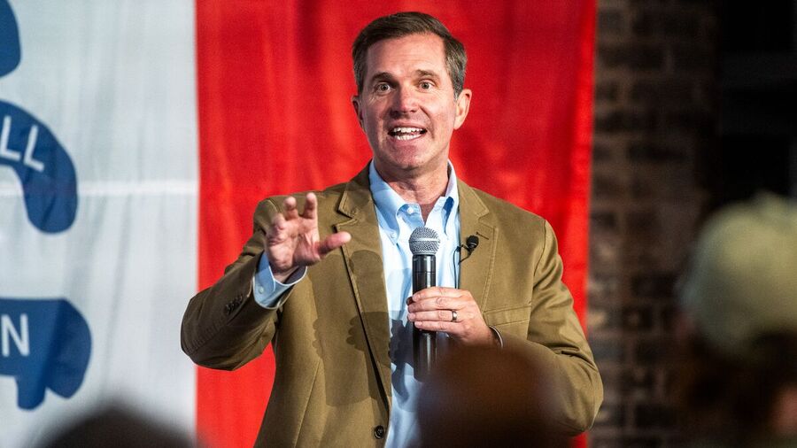 Click to enlarge Kentucky Gov. Andy Beshear