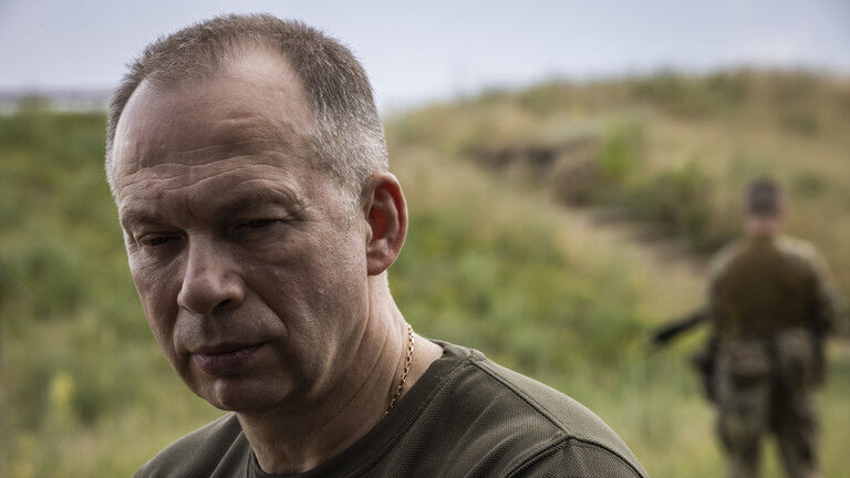 Former Ukrainian commander-in-chief Aleksandr Syrsky