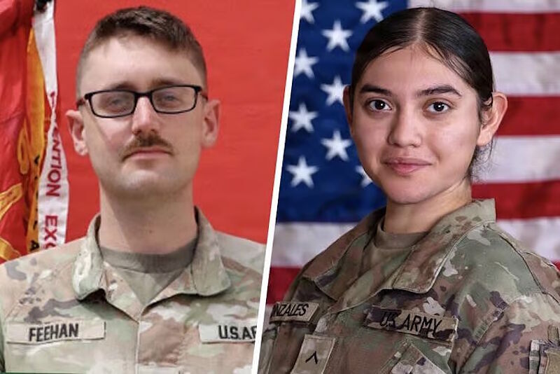 1LT Tyler Feehan and PVT Isabella Gonzales dead israel iran war