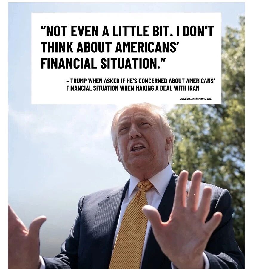 trump quote american financial situation don't care