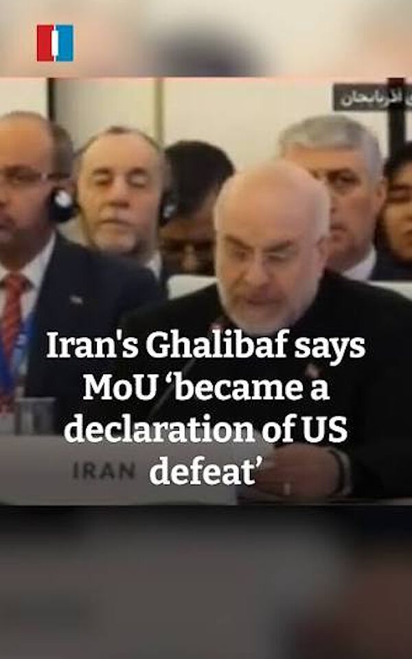 iran ghalibaf memorandum mou defeat