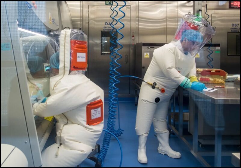 Lab Guys in suits