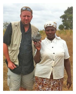 Click to enlarge Kenya Meteorite