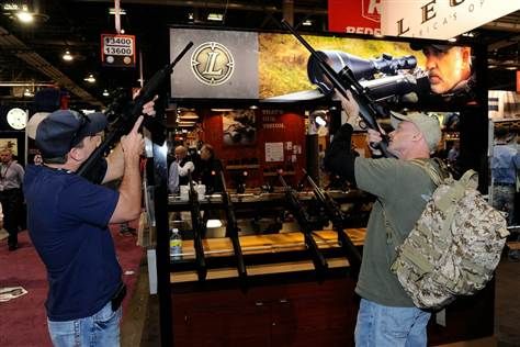 Click to enlarge Gun show