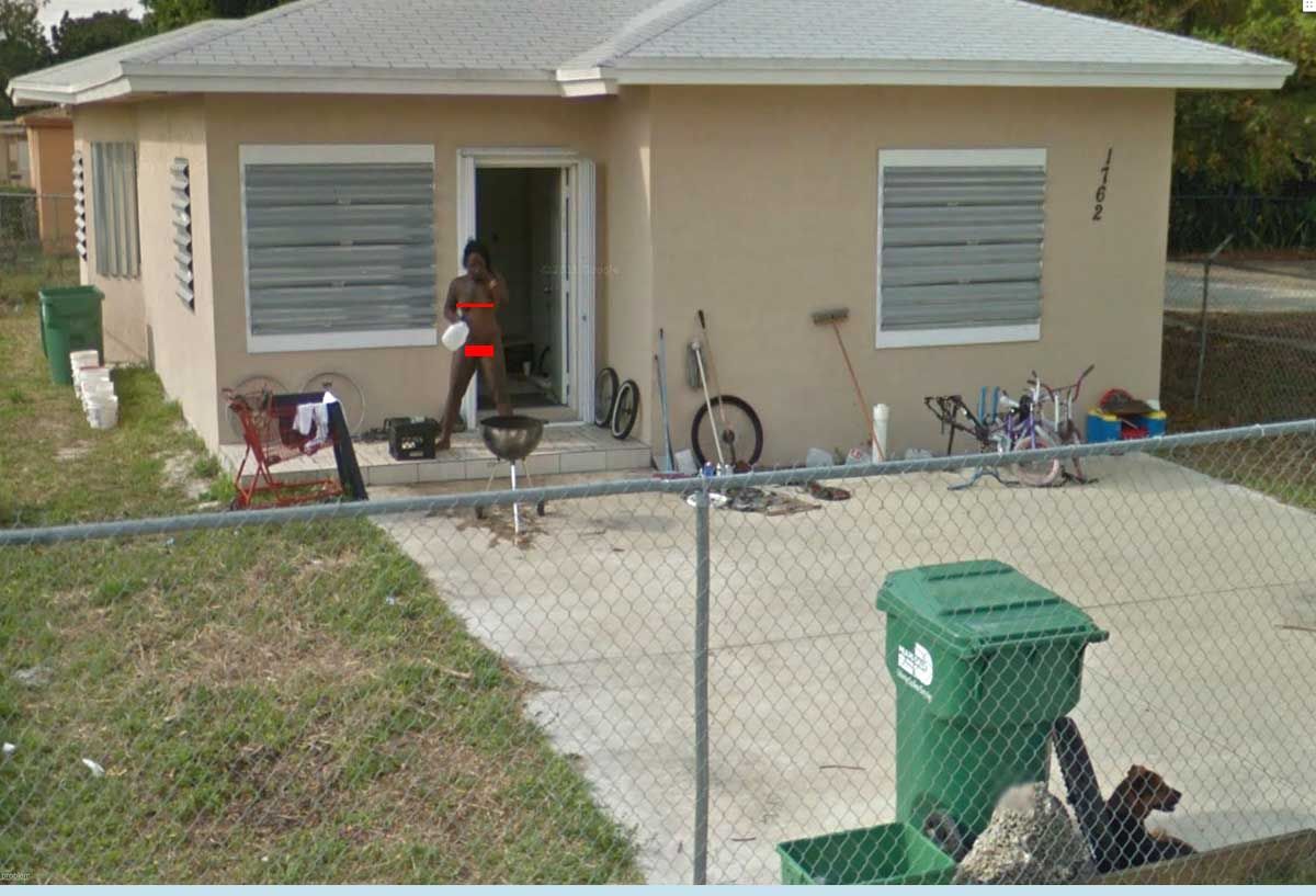 Google Street View Camera Captures Naked Miami Woman On Her Front Doorstep ...