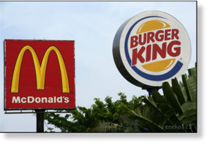 Mc Donald's, Burger King