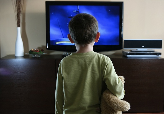 Click to enlarge Watching TV