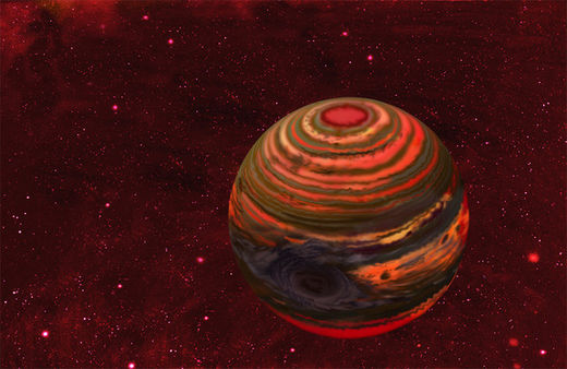 Click to enlarge brown dwarf