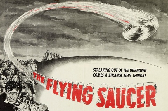 Click to enlarge Flying Saucer Poster