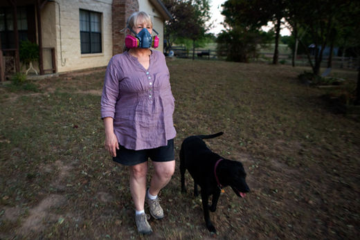 Click to enlarge gas fracking pollution