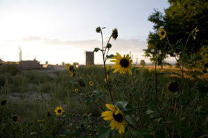 Click to enlarge fracking gas well tanks