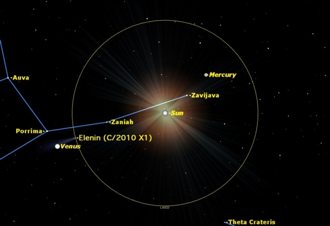 Click to enlarge Comet Elenin_1