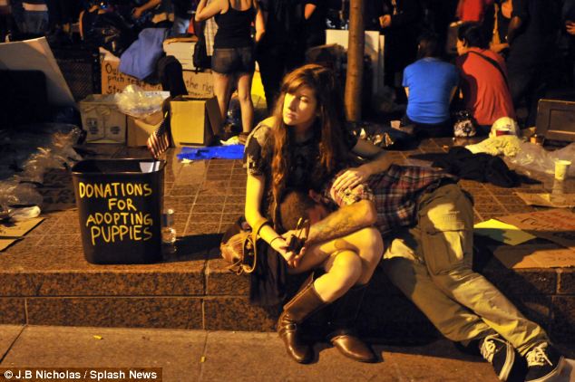 wallstreet, protest