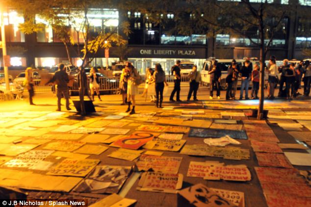 wallstreet, protest