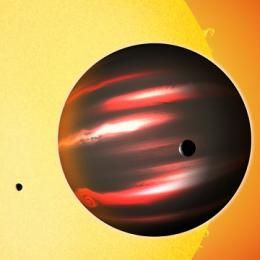 Light-gobbling planet