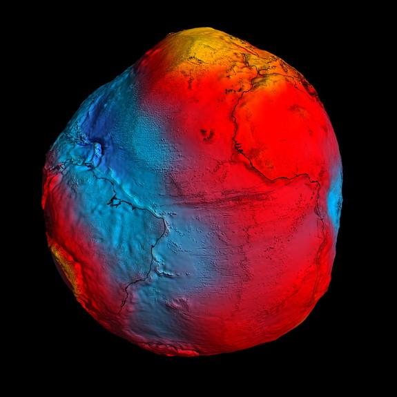 Click to enlarge Geoid