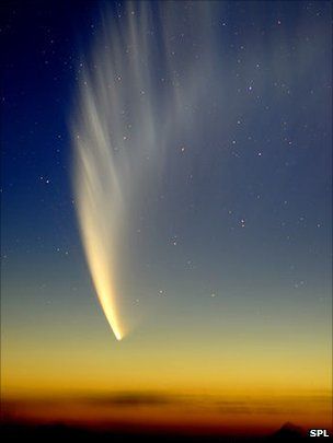 Water in comets