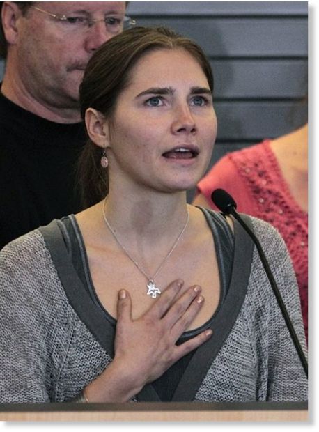 Click to enlarge Amanda Knox