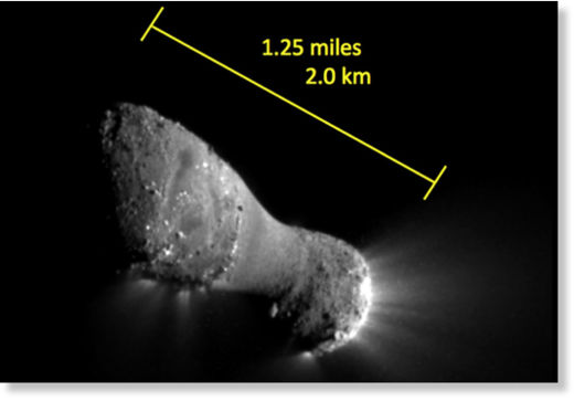 Click to enlarge Comet Hartley