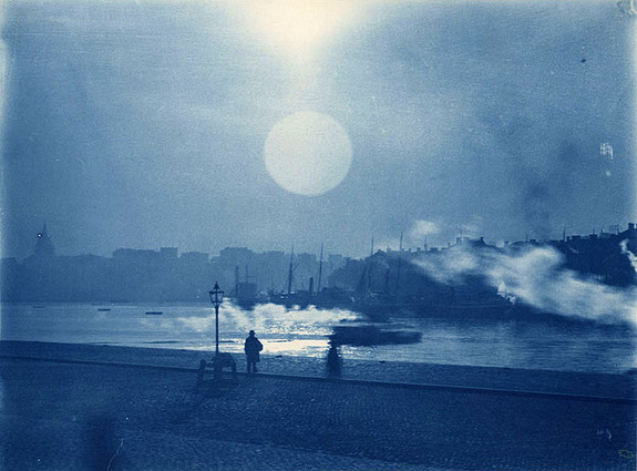 Click to enlarge Cyanotype