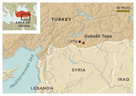 Gobekli Tepe Location Map