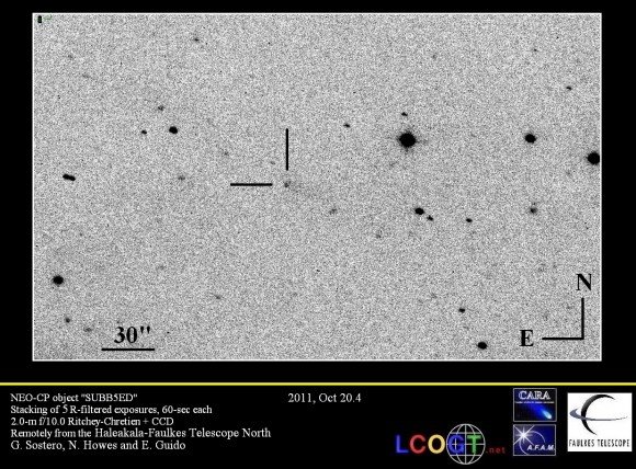 Click to enlarge New Comet