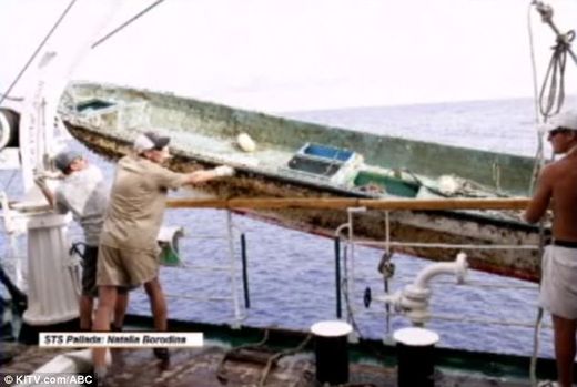 Click to enlarge fishing boat from Fukushima