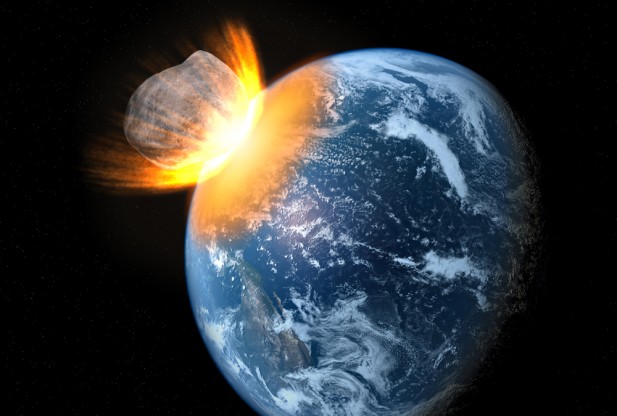 Giant Asteroid Impact