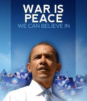 obama war is peace