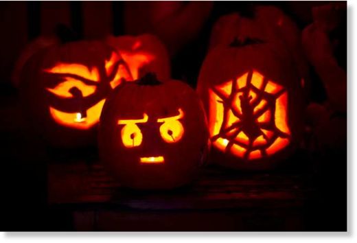 Halloween, jack-o-lanterns