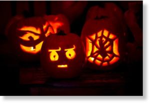 Halloween, jack-o-lanterns