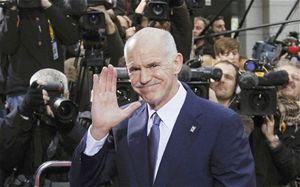 Click to enlarge George Papandreou