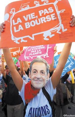 mocking Sarkozy
