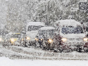 UK snow cars