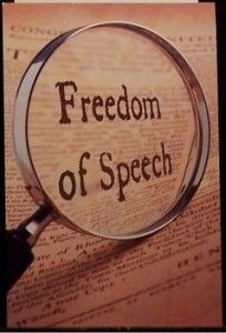 freedom of speech