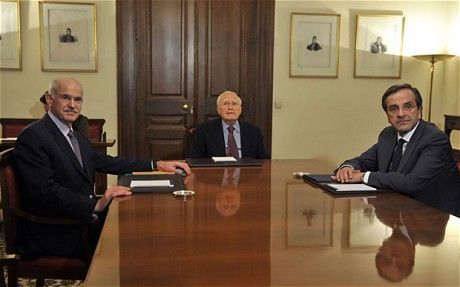 Papandreou greek financial crisis IMF
