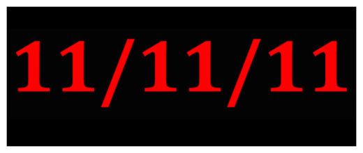 Click to enlarge November 11 2011